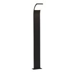 Ansell LED Lampadaire extérieur Senza Graphite 6.5W 406lm - 830 Blanc Chaud | 100cm - IP54
