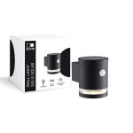 D'Lite Applique Murale Solis Solar Noir Up & Down - 830 Blanc Chaud | IP54 - Détecteur De Mouvement