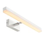 Nordlux Otis 60 Applique Murale Aluminium Blanc 17W 1650lm - 930 Blanc Chaud | IP44 Meilleur Rendu Des Couleurs - 3Step Dimmable