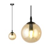 Emibig Suspension Luminaire Cosmo Acier Noir | Convient pour 1x E14 - Max 10W