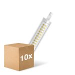 Lot 10x Osram Slim Line LED R7s 118mm 12W 1521lm - 827 Blanc Très Chaud | Équivalent 100W