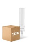 Lot 10x Noxion Lucent PL-C LED 5.2W - 840 Blanc Froid | 2-Pins - Équivalent 18W