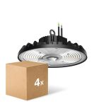 Lot 4x Noxion Highbay LED Ecowhite V2.0 200W 32000lm 120D - 840 Blanc Froid | IP65 - 1-10V Dimmable