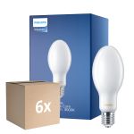 Lot 6x Philips TrueForce Core LED E40 HPL/SON Dépolie 36W 5500lm 300D - 830 Blanc Chaud | Équivalent 125W