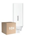 Lot 10x Philips CorePro PL-T LED Ampoule HF 9W - 840 Blanc Froid | 4-Pins - Équivalent 26W