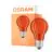 Osram LED Star Classic Decor E27 Poire Filament Dépolie 2.5W 160lm - Orange | Équivalent 17W