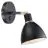 Nordlux Ray Applique Murale Métal Noir | Convient pour E14