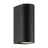 Nordlux Dion Applique Murale Aluminium Noir Up & Down | Convient pour 2x GU10