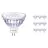 Lot 10x Philips Master Value LED Spot GU5.3 MR16 7.5W 630lm 60D - 930 Blanc Chaud | Meilleur rendu des couleurs - Dimmable - Équivalent 50W