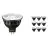 Lot 10x Philips Master LED Spot GU5.3 MR16 6.7W 430lm 10D - 930 Blanc Chaud | Meilleur rendu des couleurs - Dimmable - Équivalent 35W