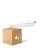 Lot 4x Ledvance Réglette LED Linear Compact Commutateur 8W 800lm - 830 Blanc Chaud | 60cm