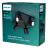 Philips Runner Spot LED Métal Noir | Convient pour 4x GU10