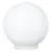 Eglo Lampe De Chevet Rondo Plastique Blanc | Convient pour 1x E27