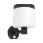 Eglo Applique Murale Pantete Solar Noir 7W 790lm - 830 Blanc Chaud | IP65 - Détecteur De Mouvement