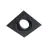 Noxion Encastré Spot Boxi MR16 inclinable Noir | Diamètre 80mm - GU10 Culot