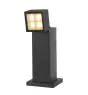 SLV Cube Aluminium Anthracite 15W 2200lm - 827-830 CCT | Dimmable