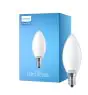 Philips Corepro LED Bougie E14 Dépolie 2.2W 250lm 827 Blanc Très Chaud - Équivalent 25W