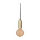 Ledvance Vintage 1906 Suspension Luminaire Rond Dorée Brun | Convient pour E27