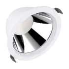 Ledvance Downlight LED Comfort Aluminium Blanc 18W 2160lm 55D - 930-940 CCT | 160mm - Diamètre 150mm - IP44 - Meilleur Rendu Des Couleurs - UGR