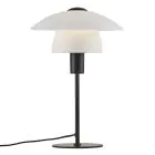 Nordlux Lampe De Chevet Verona Verre Noir | Convient pour 1x E27