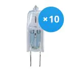 Lot 10x Osram Halogène G4 Capsule Halostar Starlite 10 W 