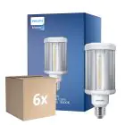 Lot 6x Philips TrueForce LED E27 HPL Claire 21W 3000lm 360D - 840 Blanc Froid | Équivalent 50W