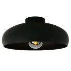 Eglo Plafonnier Mogano Acier Noir | Convient pour E27