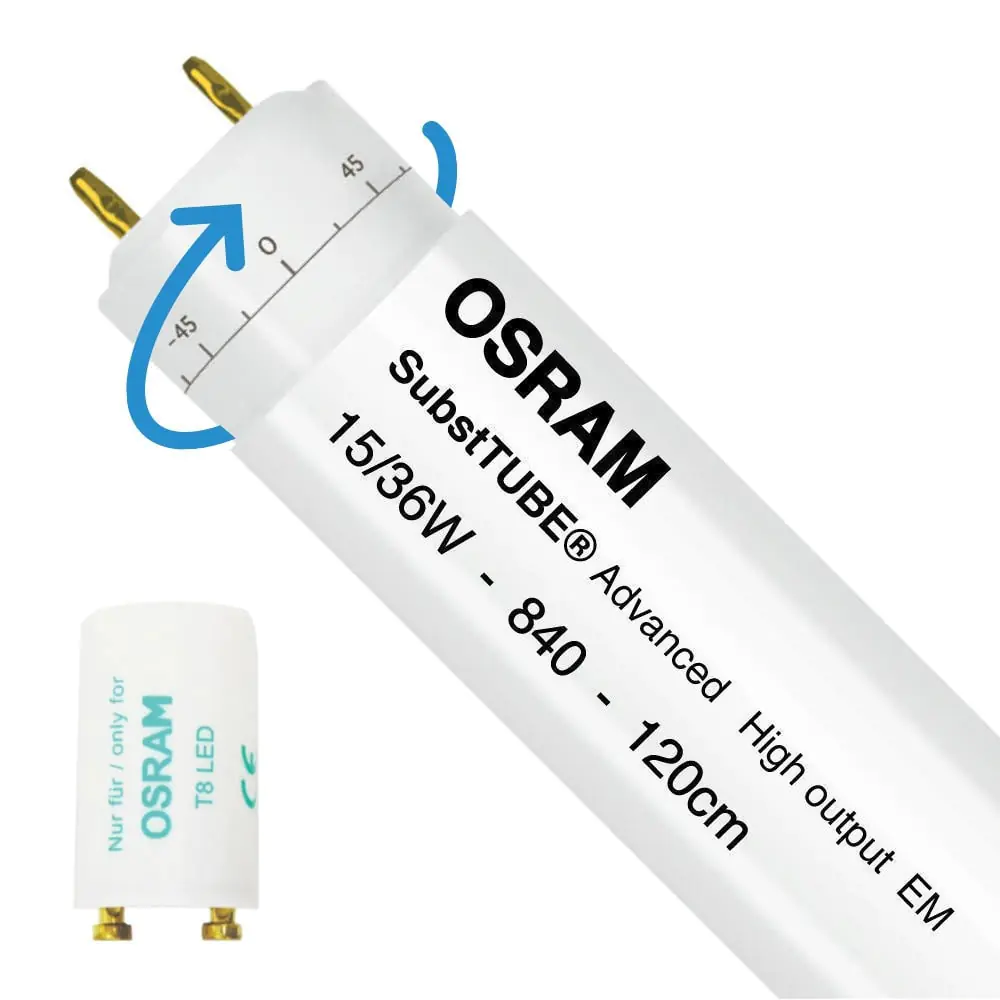 tube led Osram T8 advanced