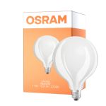 Osram Retrofit LED E27 Globe Filament Mat 11W 1521lm - 827 Zeer Warm Wit | Vervangt 100W