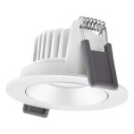Ledvance LED Spot Adjust Aluminium Wit 8W 640lm 36D - 927 Zeer Warm Wit | Zaagmaat 68mm - IP20 - Beste Kleurweergave - Dimbaar