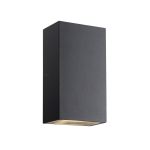 Nordlux Rold Wandlamp Metaal Zwart  10.5W 350lm - 830 Warm Wit