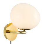 DFTP by Nordlux Shapes Wandlamp Metaal en Glas Messing | Geschikt voor E14