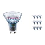 Voordeelpak 10x Philips MASTER LED Spot ExpertColor GU10 PAR16 3.9W 265lm 25D - 927 Zeer Warm Wit | Beste Kleurweergave - Dimbaar - Vervangt 35W