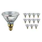 Voordeelpak 12x Philips PAR38 IR 100W E27 230V Helder