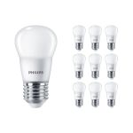Voordeelpak 10x Philips Corepro LED Lustre E27 Kogel Mat 2.8W 250lm - 827 Zeer Warm Wit | Vervangt 25W