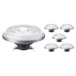 Voordeelpak 6x Philips MASTER LED Spot G53 AR111 14.8W 875lm 24D - 927 Zeer Warm Wit | Beste Kleurweergave - Dimbaar - Vervangt 75W
