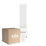 Voordeelpak 10x Ledvance DULUX-S LED 3.5W - 830 Warm Wit | 2-Pin - Vervangt 7W