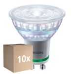 Voordeelpak 10x Philips MASTER LED Spot Classic GU10 PAR16 2.1W 375lm 36D - 830 Warm Wit | Vervangt 50W