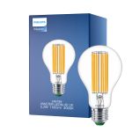 Philips MASTER LED Lamp Ultra Efficient E27 Peer Helder 5.2W 1095lm - 840 Koel Wit | Vervangt 75W