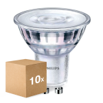 Voordeelpak 10x Philips Corepro LED Spot GU10 PAR16 3.5W 265lm 36D - 830 Warm Wit | Vervangt 35W