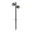 SLV Sitra 360 Prikspot Aluminium Grijs | Buitenverlichting - IP44 - Geschikt voor 2x GX53 