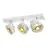 SLV Kalu Spot Aluminium Wit Rond | Geschikt voor 3x GU10 (AR111) 