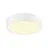 SLV Medo Pro 30 Wand en Plafondlamp Aluminium Wit Rond 10W 1350lm - 930-940 CCT | IP50 - Beste Kleurweergave - Dimbaar 