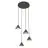 Emibig Hanglamp Elit Staal Zwart | Geschikt voor 4x GX53 - Max 10W
