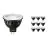 Voordeelpak 10x Philips Master LED Spot GU5.3 MR16 6.7W 410lm 10D - 927 Zeer Warm Wit | Beste Kleurweergave - Dimbaar - Vervangt 35W