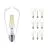 Voordeelpak 10x Philips Corepro LED Lamp E27 Edison Filament Helder 7W 806lm - 827 Zeer Warm Wit | Vervangt 60W