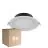 Voordeelpak 6x Noxion LED Downlight Hera Plat Inbouw Wit 15W 1500lm 80D - 827-830-840 CCT | 168mm - Zaagmaat 144mm