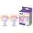 Duopak 2x WiZ Smart LED Spot GU10 PAR16 5W 400lm 36D | Beste Kleurweergave - Dimbaar - Vervangt 50W