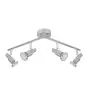 Ledvance LED Spot GU10 Aluminium 4x 3W - 827 Zeer Warm Wit 