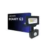 Noxion LED Floodlight Beamy G3.1 Zwart 10W 1100lm 100D - 830 Warm Wit | IP44 - Bewegings- en Lichtsensor - Symmetrisch 